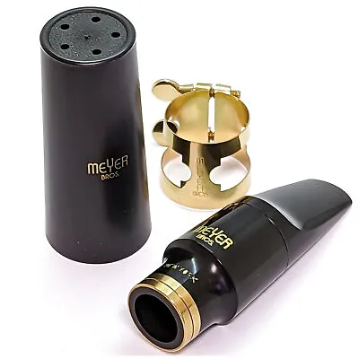 Meyer Alto Saxophone Rubber Mouthpiece New York Connoisseur Series 5M • $336