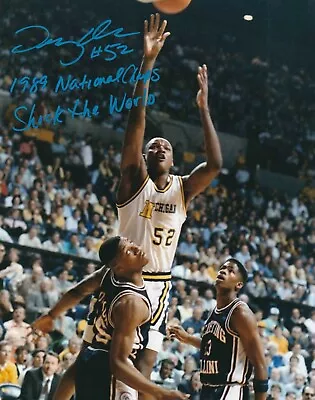 Terry Mills Rp Signed 8x10 Photo Michigan Wolverines Final Four Vs Illini  • $12.99
