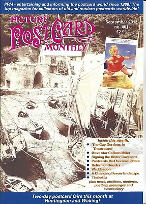 Picture Postcard Monthly September 2012 Waddesdon; Exmouth; Ulster Covenant • £1.79