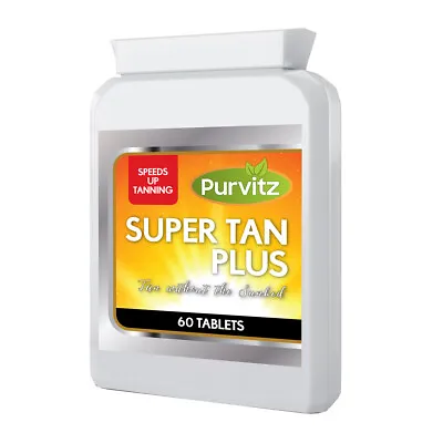 £4.79 • Buy Tanning Pills Fast Natural Sun Tan Golden Bronze High Quality Purvitz Made In UK