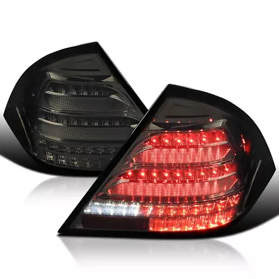 Smoke Fits 2001-2004 Mercedes-Benz W203 C-Class Tail Light Led Sequential Signal • $223.99