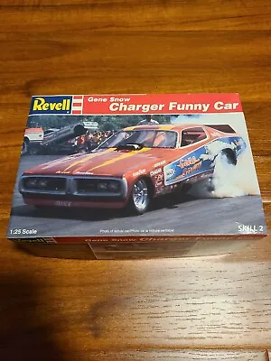 $50 • Buy Vintage Revell Gene Snow Charger Funny Car Skill 2 1:25 Scale