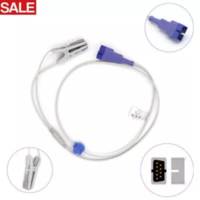 Fit For Nellcor Oximax SpO2 Sensor Pet Ear Lingual Sensor/Probe DB9 - US • $22.50