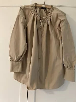 Zara Womens Cotton Shirt XL • $12.45