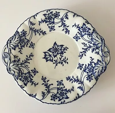 Antique Large Minton  Platter C 1850 1899 Anemone Blue White Cabinet Plate Bowl • £20