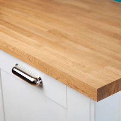 Oak Solid Wood Worktops 40mm Staves 2M 3M & 4M Various Widths Available • £55