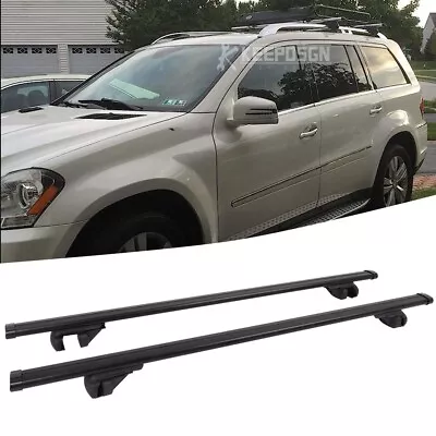 53'' Car Top Cross Bar Roof Rack Cargo Luggage Carrier For Mercedes ML350 GLE350 • $139.35