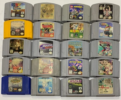$21 • Buy Authentic Nintendo 64 Games Pick Your Favorite Tested N Working Great