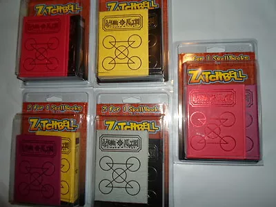 Lot 2 Zatch Bell The Card Battle Spell Books Kanchome Brago Zeno Zofis - Other • $15.99