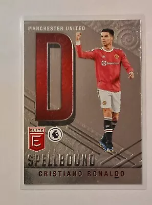 Cristiano RonalDo Man Utd 2021-22 Donruss Elite Soccer Premier League Spellbound • £6