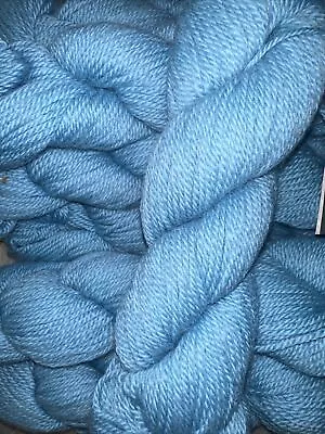 Tuhu Yarn By Mirasol Baby Alpaca Fine Merino & Angora #2004 Cool Blue. • $7