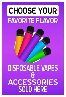 $46.18 • Buy 1 X A2 Size -XXL - VAPE SHOP WINDOW - PAVEMENT SIGN STICKER GRAPHIC DECAL  010-2