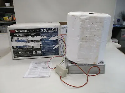 Suburban 6 Gallon Gas Water Heater Electric/ Lp Gas Sw6del Rv Camper • $349.95