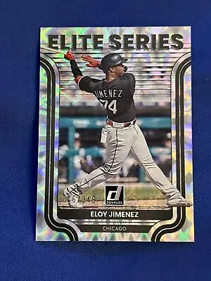 2022 Donruss Elite Series Silver #ES-9 Eloy Jimenez /349 - Chicago White Sox • $0.99