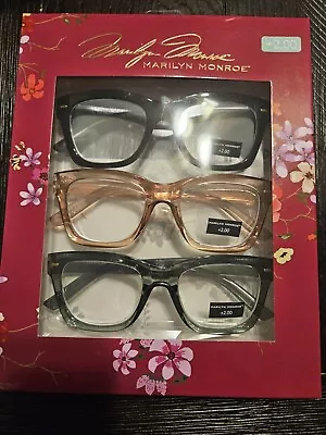 Marilyn Monroe Brand New Designer Reading Glasses +2.00 Eyeglasses • $27