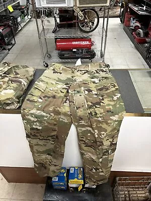 US Military Trouser Aircrew Combat Pants OCP Medium Short Multicam Camo • $32