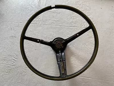 1970 Mustang Mach 1 Rim Blow Steering Wheel Has Cracks • $150