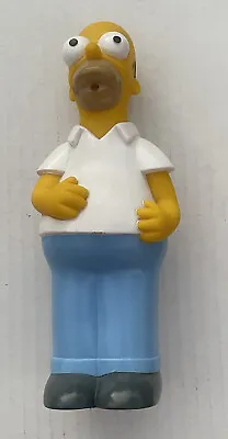 Vintage 1990 Simpsons Water Squirting 6” Homer Simpson Figure ARCO Squeeze Toy • $10.99