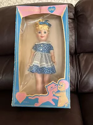 NEW In Original Box 1959 EEGEE 17” Little Miss Sunbeam Bakery Bread DOLL • $82