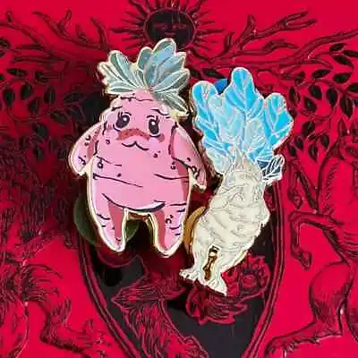 Mandrake Pins Loony Luvgoods NEW Greenhouse Root Party Harry Potter Pin Set • $35