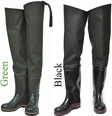 Hip Wader With Boots For Fishing Hunting Farming Gardening Washing • $42