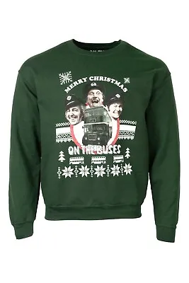 On The Buses TV Show Christmas Jumper Stan Butler Reg Varney  • £22.99