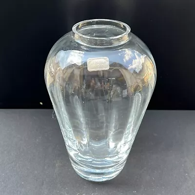 Vintage Lenox OPTIKA Crystal ILLUSION Flower Vase Large 8.5  • $30