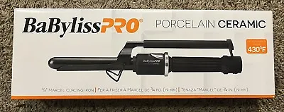 BaByliss Pro Porcelain Ceramic 3/4  Marcel Curl Iron BP75MUC (NOT SPRING LOADED) • $25