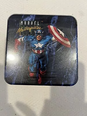 1993 Marvel Masterpieces Series 1 Collector Set Tin Factory Sealed Limited Ed. • $190