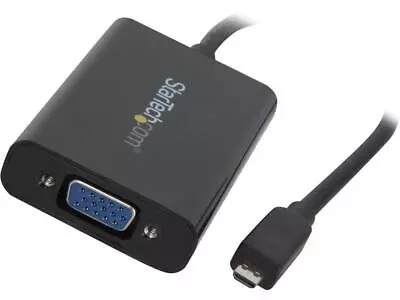 StarTech.com MCHD2VGAA2 Micro HDMI To VGA Adapter Converter With Audio For Smart • $40.10