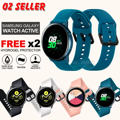 For Samsung Galaxy Watch Active Replacement Soft Silicone Sport Wrist Band Strap • $6.95
