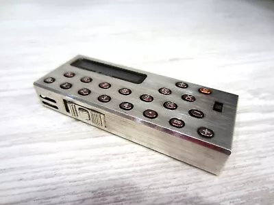 Vintage Satolex Ic Calculighter Lcd Calculator Lighter • $130.99