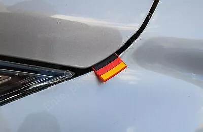 German Rubber Flag Tab Door Bonnet Badge For BMW M6 1M X1 X2 X3 X4 X5 X6 Z3 Z4 M • £9.99