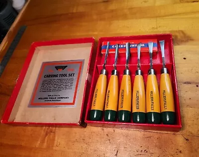 Vintage No.106 Millers Falls Carving Tool Set6-piece • $45