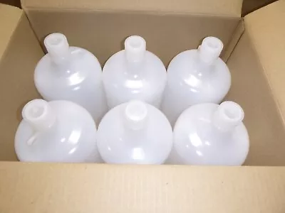 6x Nalgene Large Narrow-Mouth LDPE Bottles 4 Liter 2202-0010 (Case Of 6) • $66.88