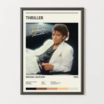 Michael Jackson Thriller Album Poster • £4.99