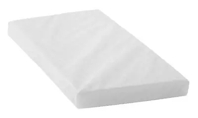 Compact Cot Mattress Fibre Filled 100 X 50 X 10 Cm Baby Toddler Kinder Valley • £24.99