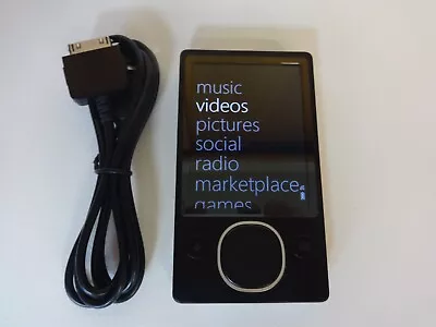 Microsoft  Zune  Black   80gb...new  Battery... • $189.99