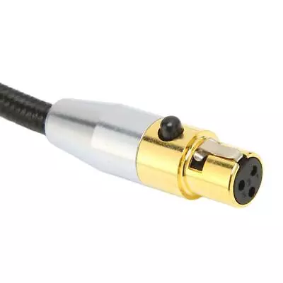 XLR Male To Mini XLR Female Cable Adapter - Professional 3-Pin XLR Converter • $8.36