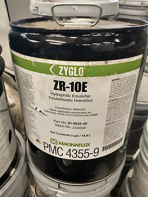 MagnaFlux Zyglo ZR-10E Hydrophilic Emulsifier PMC4355-9 (5 Gallon Pail) • $399.99