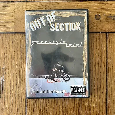 Out Of Section Freestyle Trial DVD Motorcross Action Sports • $7.95