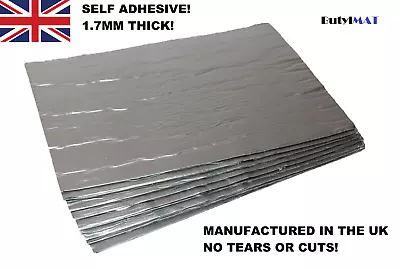 Car Sound Deadening Proofing Van Boat Damping Mat UK MADE Insulation ButylMAT™ • £17.99