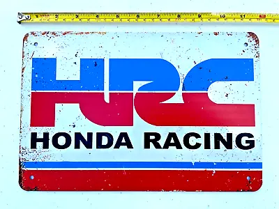 Honda Racing Tin Sign HRC RC51 Motorcycles Power Sports Dirt Motorcross Cars Art • $12.95