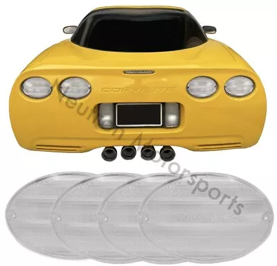 For 1997-2004 C5 Chevy Corvette Vette Z06 Clear Tail Light Lamp Lenses 4pcs • $89.95