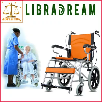  Foldable Wheelchair Elderly And Disabled HWH2041 • $155.13