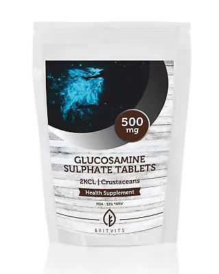£2.73 • Buy Glucosamine Sulphate 2KCL 500mg 7-30-60-90-120-180-250 Tablets