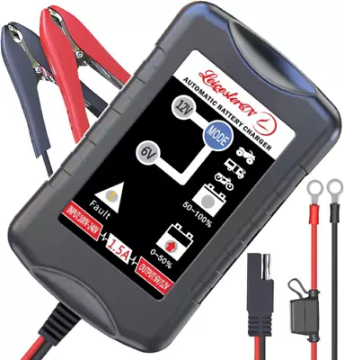 LST Trickle Battery Charger Automatic Maintainer 6V 12V Smart Float 1.5 AMP • $23.48
