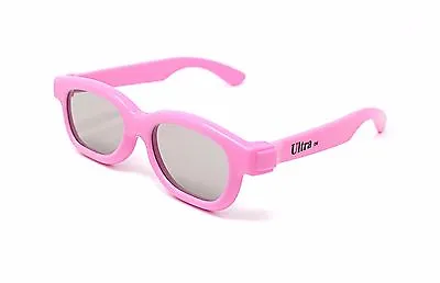 £3.99 • Buy Pink Childrens Kids Passive 3D Glasses Universal For LG Sky Toshiba TVs Cinema +
