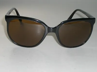 VUARNET Px FRANCE DEEP BROWNISH AMBER CRYSTAL LENS BLACK CATS SUNGLASSES W/CASE • $239.99