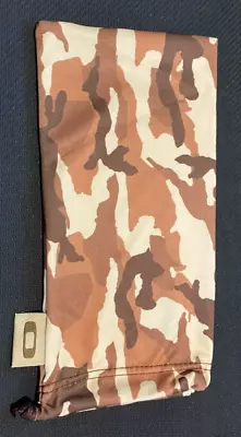 Oakley Desert Camo Microfiber Pouch Bag Cloth Microbag Brand New Collector Rare • $19.95